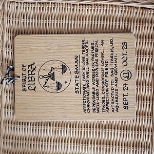 Vintage Spirit of Libra wall hanging
